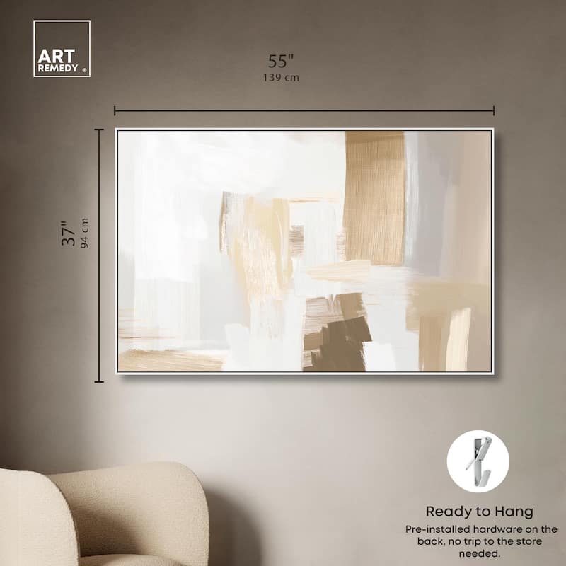 Honeycomb Hues II Canvas by Art Remedy