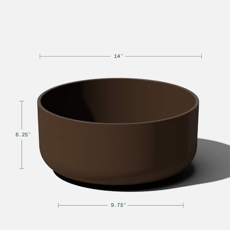 Mason Series 14-inch Kona Bowl Planter