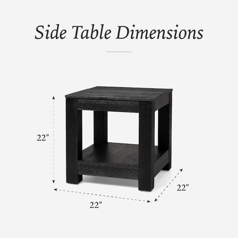 Maven Lane Paulo Wooden Side Table