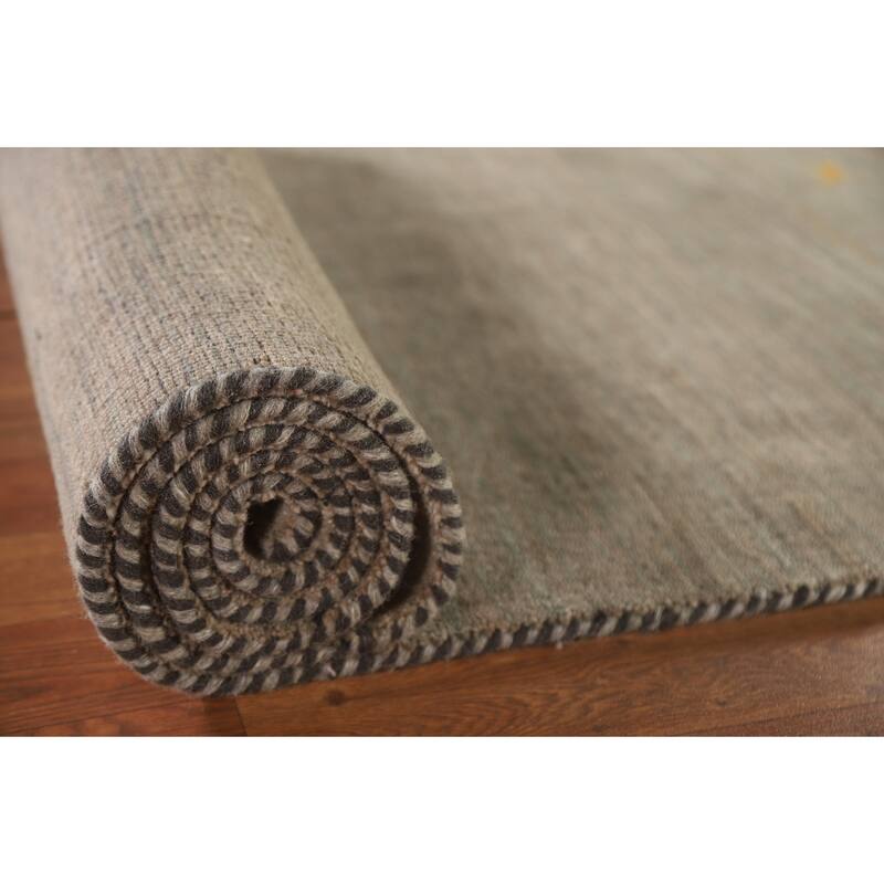 Tribal Gabbeh Indian Runner Rug Handmade Wool Carpet - 2'9"x 9'10"