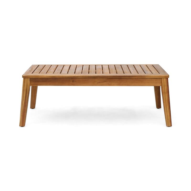 Grenada Outdoor Acacia Sectional Sofa Set by Christopher Knight Home