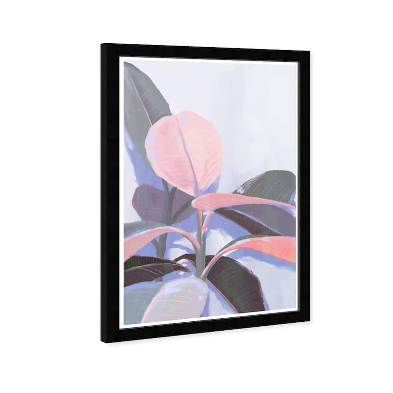 Wynwood Studio Prints Floral and Botanical Pastel Plants Pink and Tropical Wall Art Canvas Print
