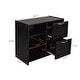 preview thumbnail 30 of 58, Versatility Low Twin Size Wooden Kids Bed Loft Bed with Cabinets,Shelves,Storage Drawers,Guardrails and Slide