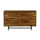 preview thumbnail 4 of 2, Cusco 4 Piece Acacia Bedroom Set with Dresser and Nightstands