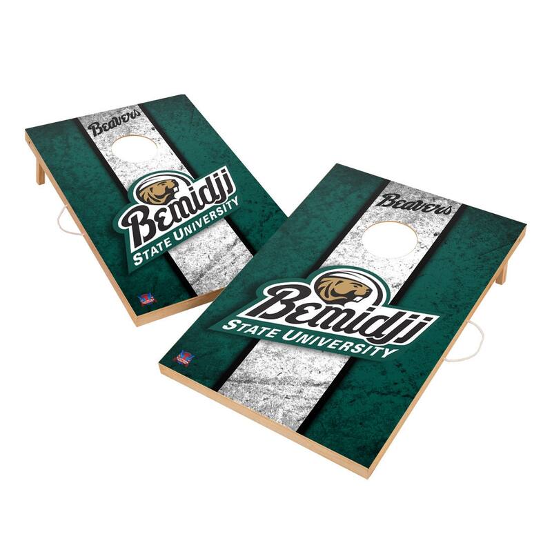 Vintage Bemidji State University Beavers Regulation 2x4 Cornhole Set