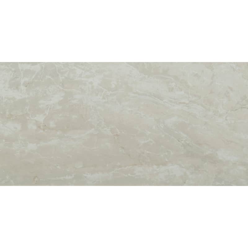 Ackland AKNPTWIN12X24P-CA Windsor - 12" x 24" Porcelain Solid Floor - Cream