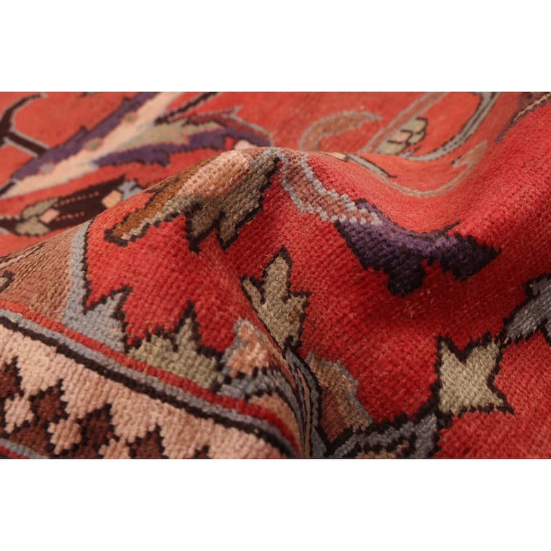 ECARPETGALLERY Hand-knotted Andelz Red Wool Rug - 5'3 x 9'4