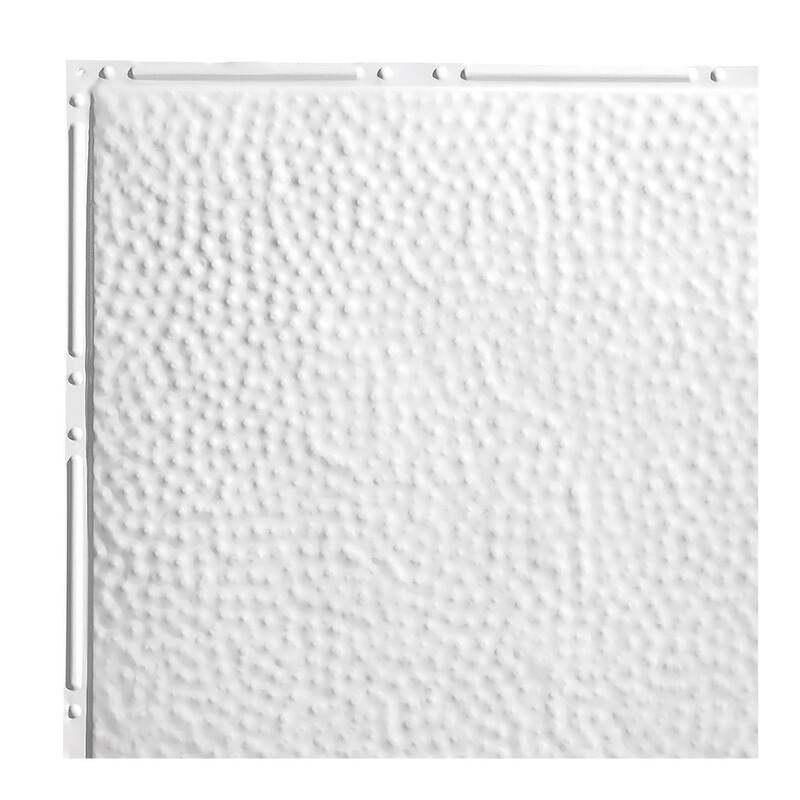 Great Lakes Tin Chicago Lay-in Ceiling Tile - Gloss White - Sample