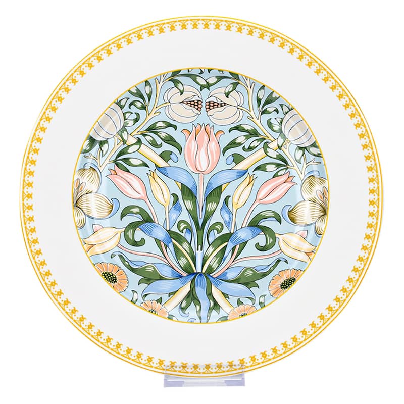 STP Goods Morris Garden Bone China Dinner Plate Set of 6 - 10.5"