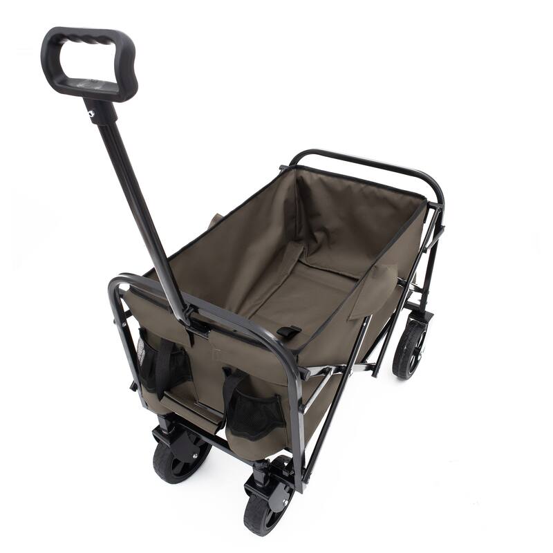 Multi-Use Foldable Wagon with 3 Liner Bags - Heavy Duty Utility Cart