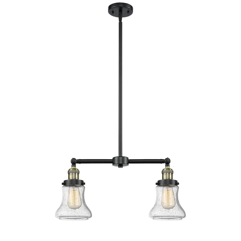 Innovations Lighting Bellmont 2 Light 21" Wide Linear Chandelier