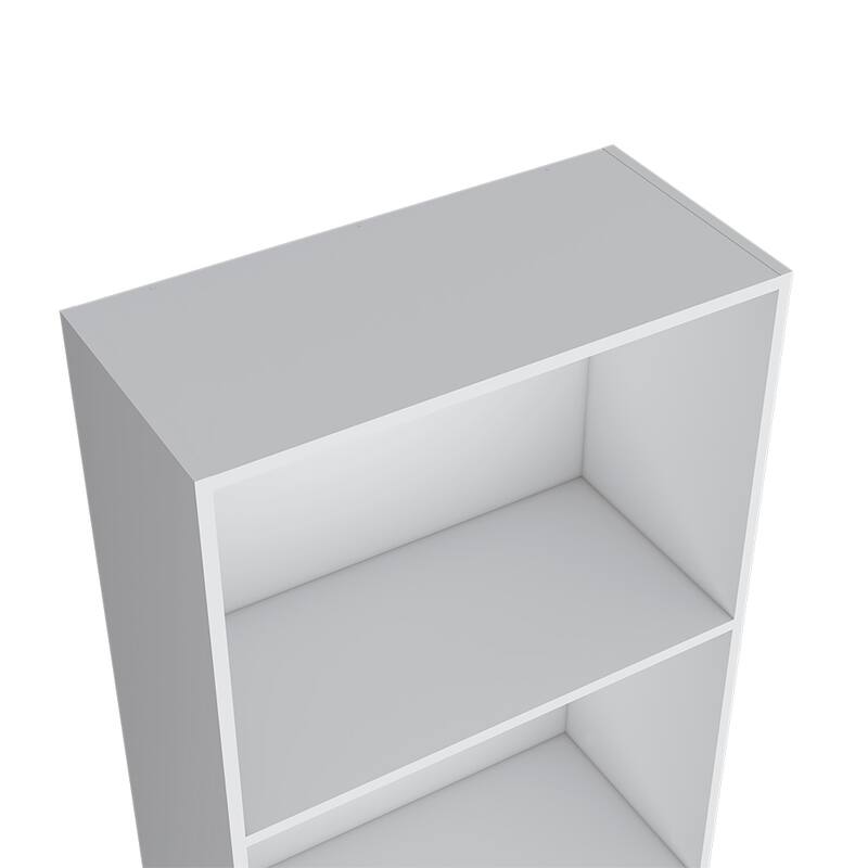 Bookcase Benzoni, Office, White,High quality and durable