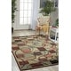 preview thumbnail 5 of 24, Nourison Expressions Geometric Abstract Cubist Area Rug 9' 6" x 13' 6" - Brown - Runner/Rectangle