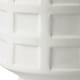 preview thumbnail 7 of 5, Uttermost Window Pane White Table Lamp - 28"H,   Shade 10"H x 17"Dia.