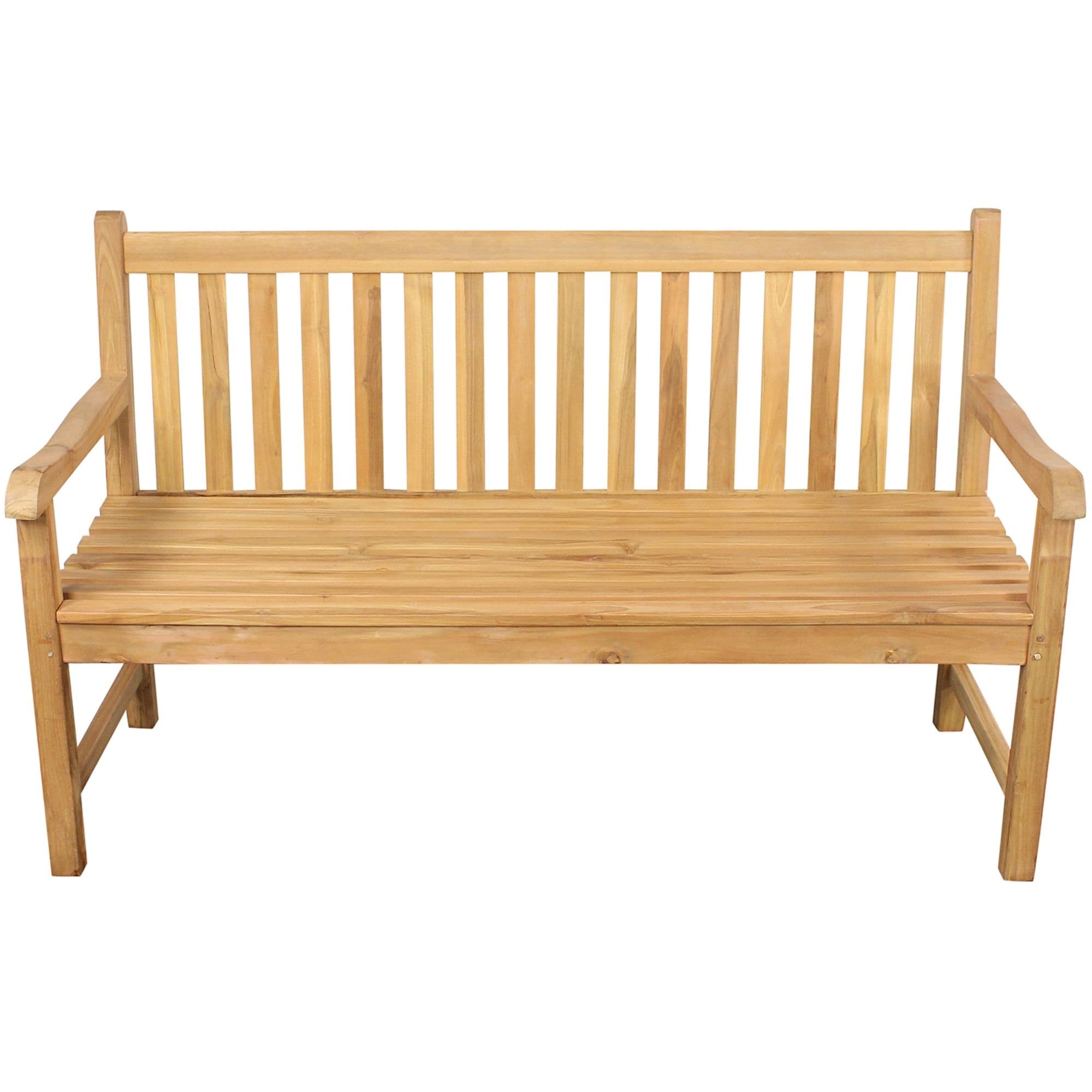 Goodwin Natural Finish Teak Outdoor Bench By Havenside Home On Sale Overstock 21258506