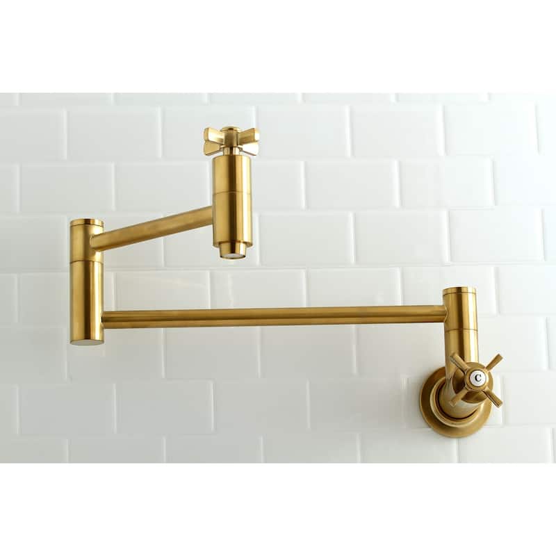 Millennium Wall Mount Pot Filler Kitchen Faucet