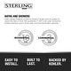 preview thumbnail 3 of 3, Sterling 72171110 Ensemble 60" x 30" x 5" Vikrell Shower Pan with