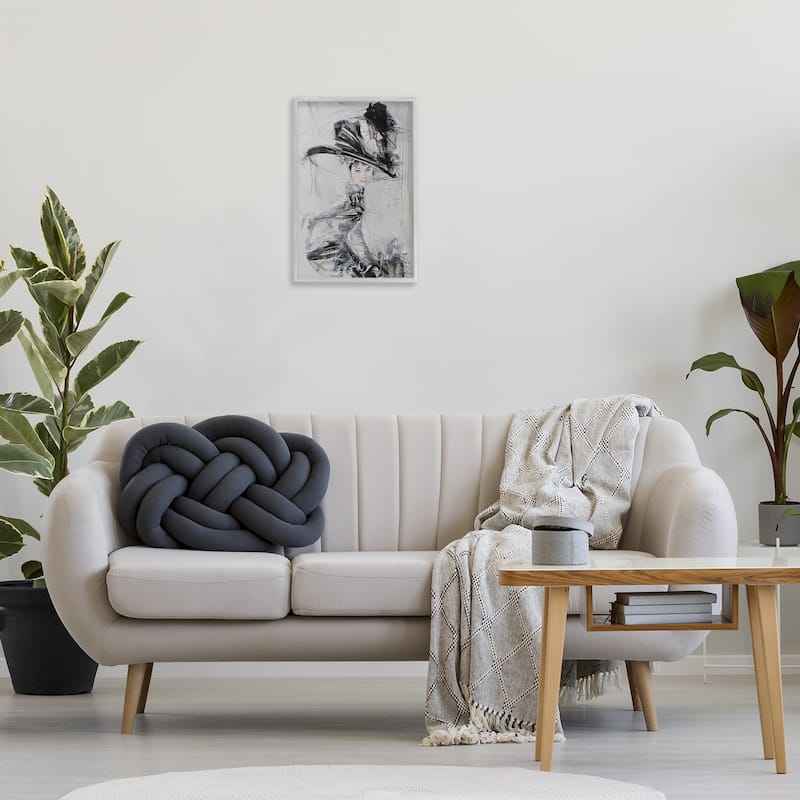 Stupell Abstract Sophisticated Audrey Framed Giclee Art Design By Lucille Lee