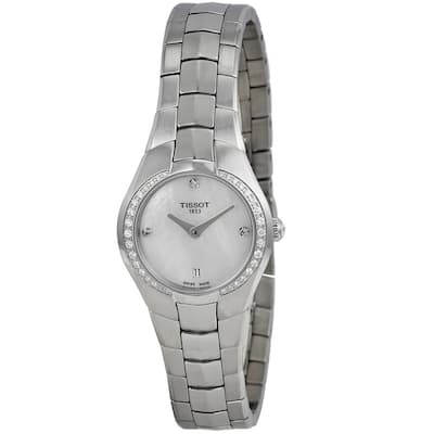 Tissot Women's T-Round Silver Dial Watch - T0960096111600 - 6 (36)