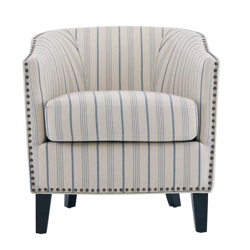 Austin Brown Bonded Leather Club Chair by Christopher Knight Home