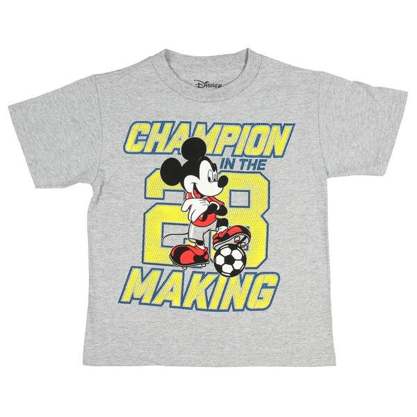 Shop Disney Mickey Mouse Shirt Boy S Champion In The Making Soccer