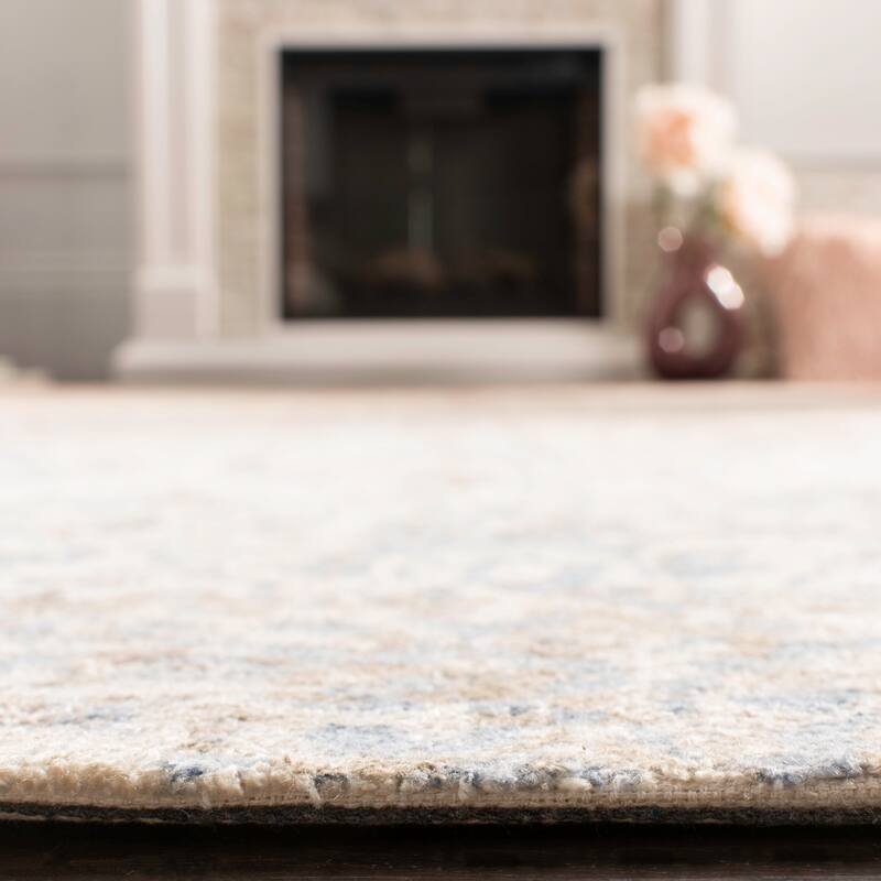SAFAVIEH Hand-knotted Expression Dagrund Vintage Abstract Viscose Rug