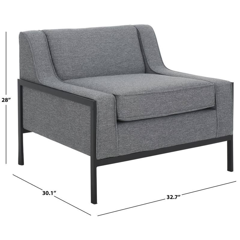 SAFAVIEH Home Somerled Accent Chair - 33"W x 30"D x 28"H