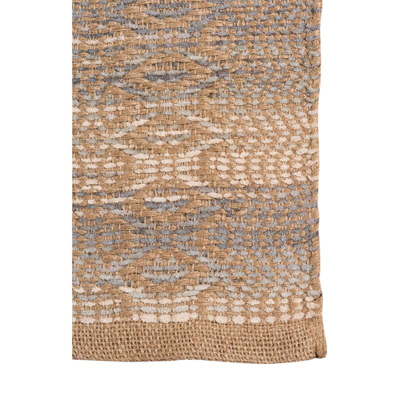 Sasha Sinae All-Natural Jute & Rayon Flatweave Area Rug