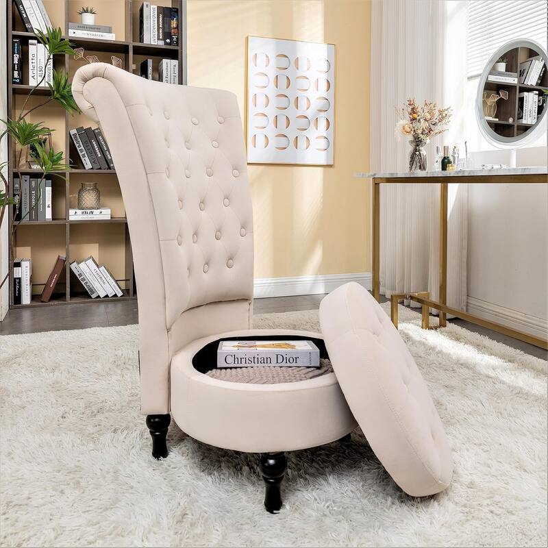 Gosser 20" Wide Velvet Vanity Chair