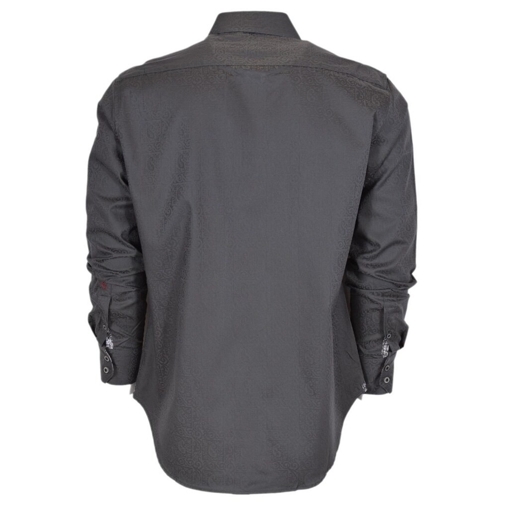 Shop Robert Graham Grey Windsor Paisley Button Down Sports Dress