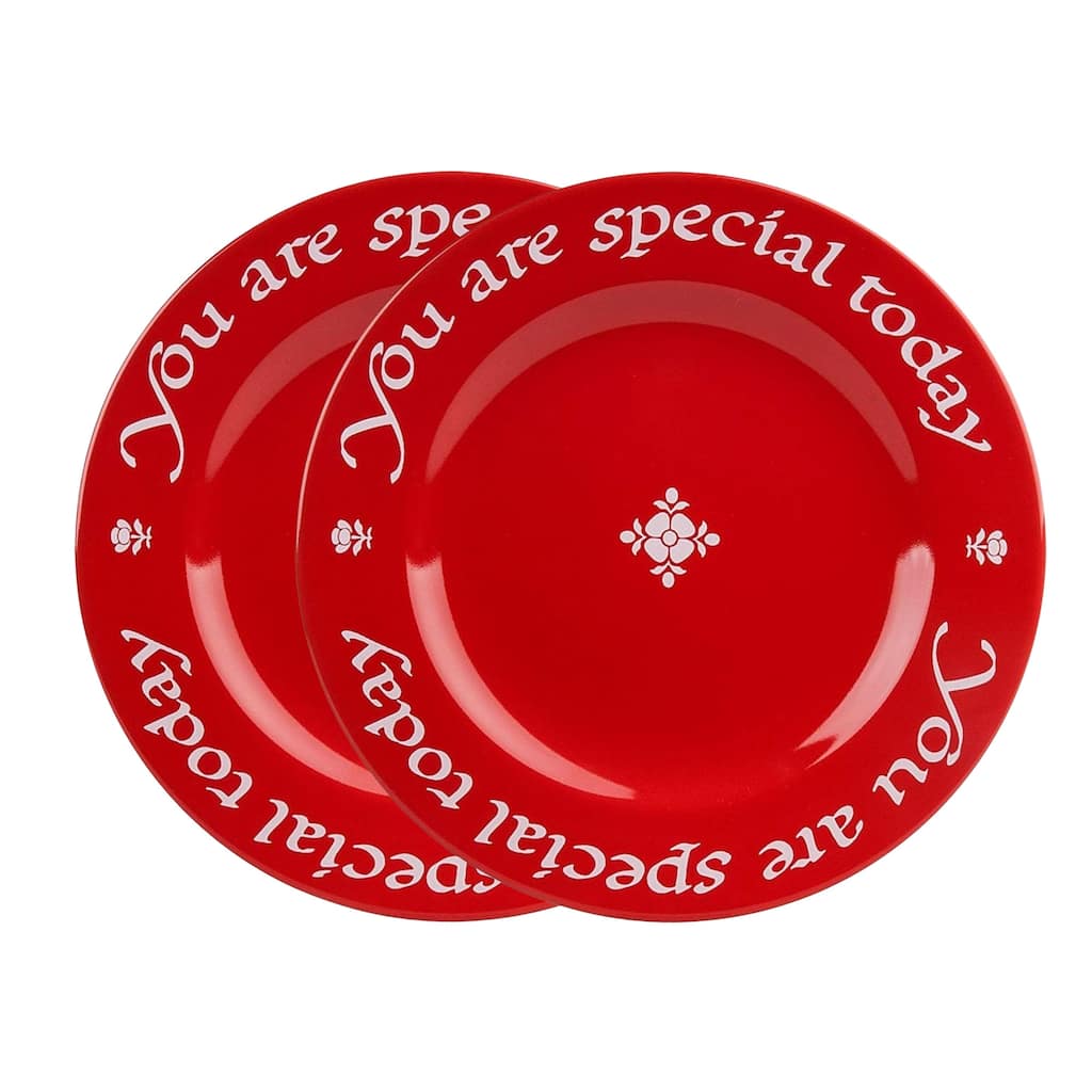 Waechtersbach You Are Special Today Red Plate