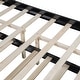 preview thumbnail 18 of 25, Full Size Wooden LED Platform Bed with Trundle & Storage Headboard with Drawers, White