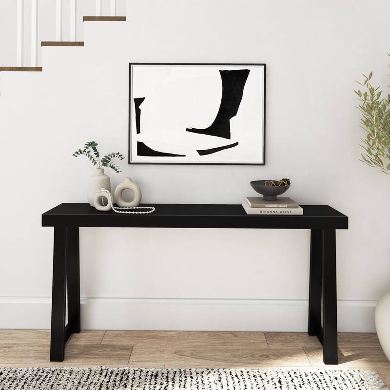 Plank and Beam Classic Solid Wood Console Table - 66"