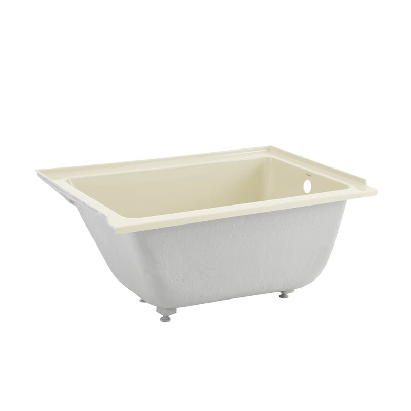 Lausanne 48" X 32" Right-Hand Drain Alcove Bathtub In Bisque - 32x48 Right - 32x48 Right - Bisque