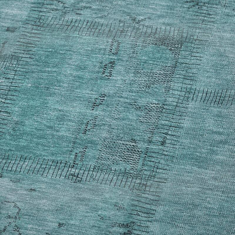 Premium Machine Washable Vintage Patchwork Sherpa Throw Blanket