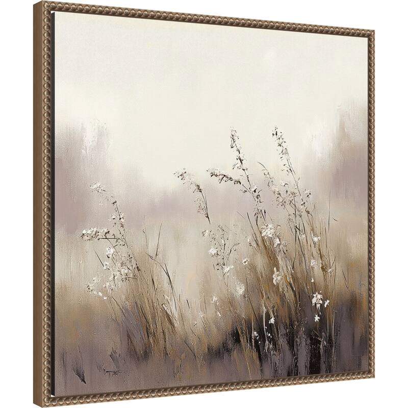 Sunlit Haven No. 2 by Elara Yasna Framed Canvas Wall Art Print