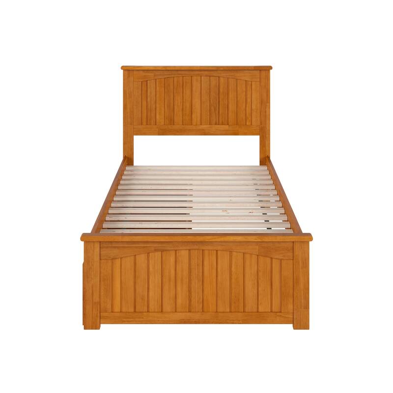 AFI Nantucket Platform Bed with Matching Footboard & Storage Drawers
