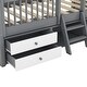 preview thumbnail 39 of 38, Merax House Bed with Roof and 4 drawers