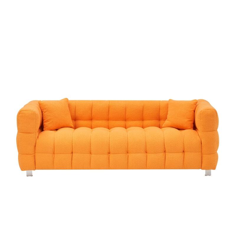 80" Checkersfield High Back (13.4") Upholstered Sofa (Improved, New)