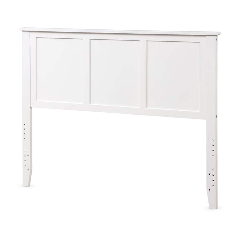 Costway Full Wood Headboard Flat Panel Pre-drilled Holes Height