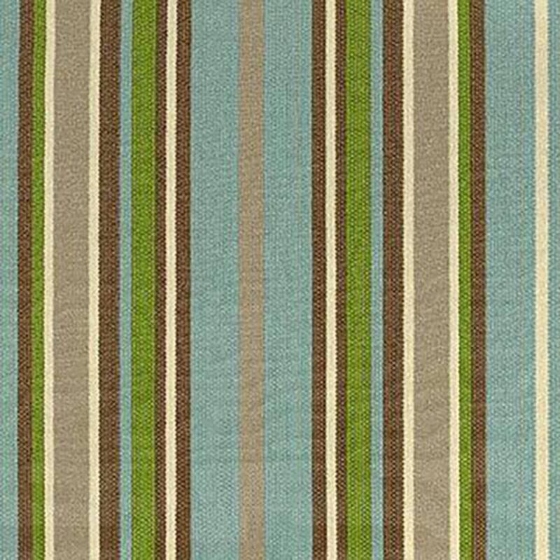 Sunbrella 20 inch Square Stripe Outdoor Throw Pillow