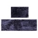 preview thumbnail 82 of 131, Luxury Plush Bathroom Rug Set - Quick-Dry, Soft Microfiber, Non-Slip, Absorbent & Washable Bath Mats Navy - 2 PC SET