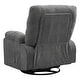 preview thumbnail 15 of 14, 360 degree rotating swing single sofa chair, equipped with soft cushion and backrest, comfortable armchair