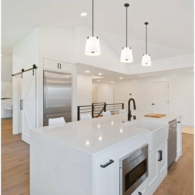 Z-Lite 3501P13 Weston 3 Light 13" Wide Pendant with Shade