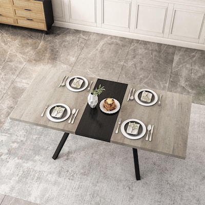 Vintage Rectangular Stretch Dining Table