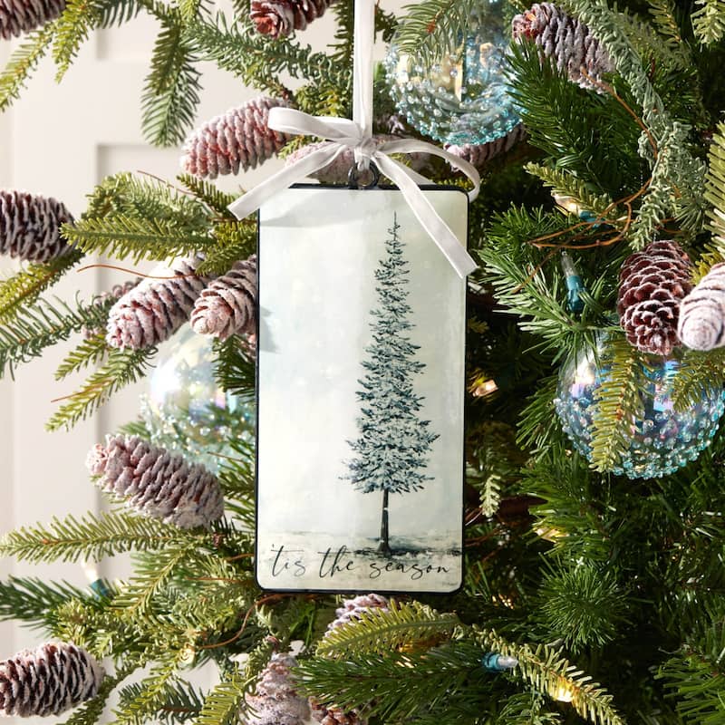 Tis The Season Christmas Ornaments - 8.5" - 12ct