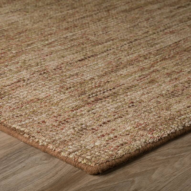 Addison Mission Multi Solid Tone Wool Blend Area Rug