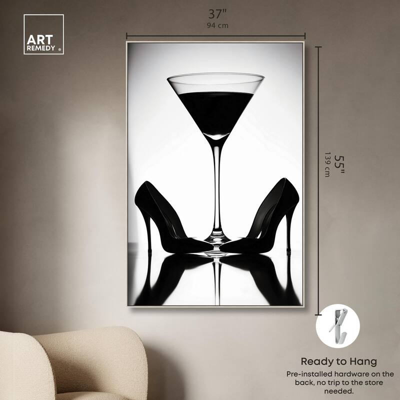 Step and Sip II Canvas by Art Remedy