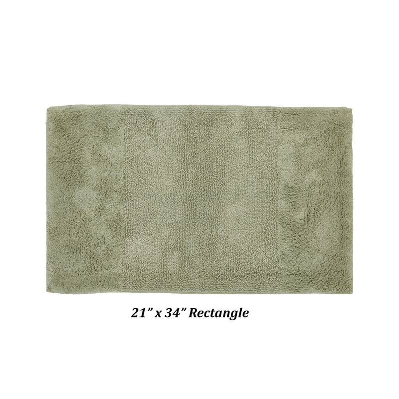 Better Trends Bath Rug 100% Cotton Water Absorbent Tufted Bathroom Rugs for Shower, Sink Mats Machine Wash Granada Collection