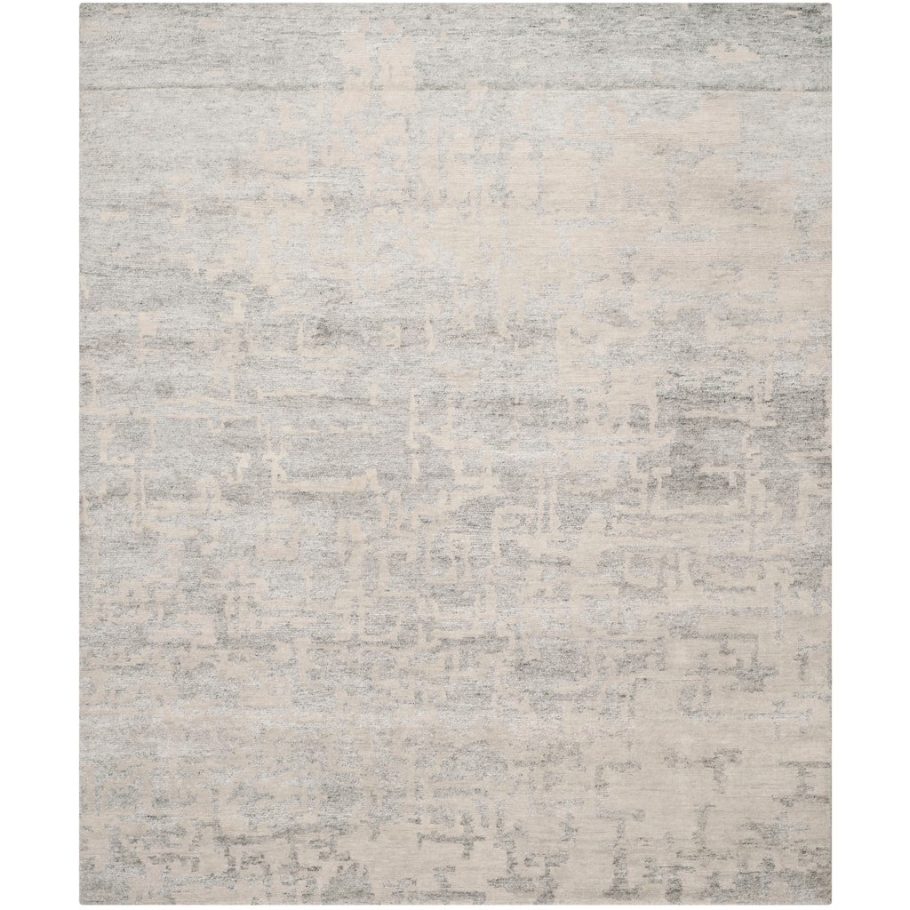 SAFAVIEH Couture Hand-knotted Tibetan Hoko Modern Wool Rug